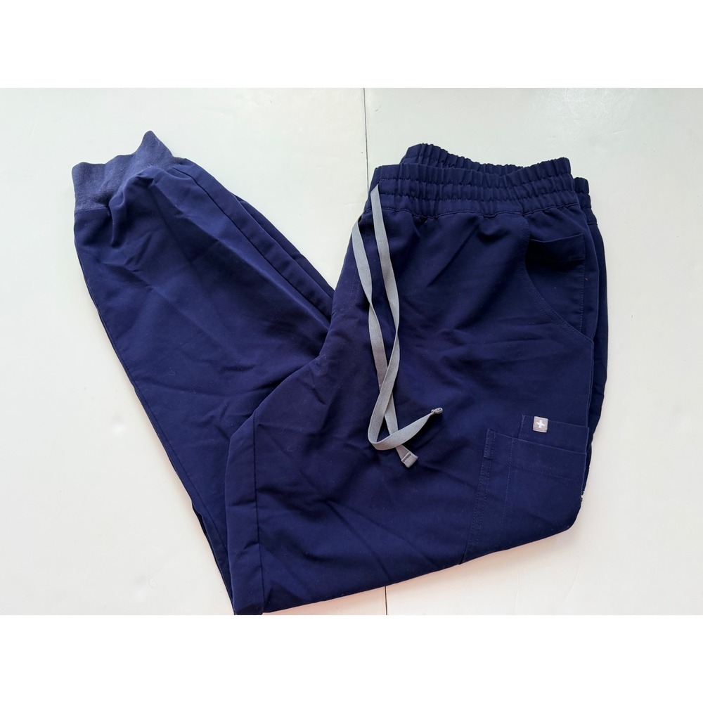 FIGS Zamora Jogger Scrub Pants Navy Blue XL W23SW2013 Technical Collection